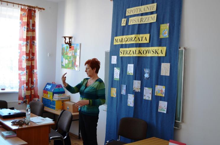 Spotkanie z Małgorzatą Strzałkowską
