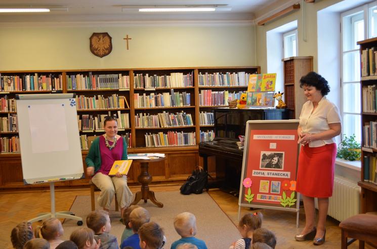 Spotkanie autorskie z Zofią Stanecką