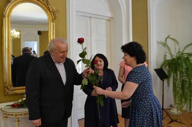 Uroczystość wręczenia nagród w XII Ogólnopolskim Konkursie Jednego Wiersza im. Wiktora Gomulickiego o Laur Błękitnej Narwi