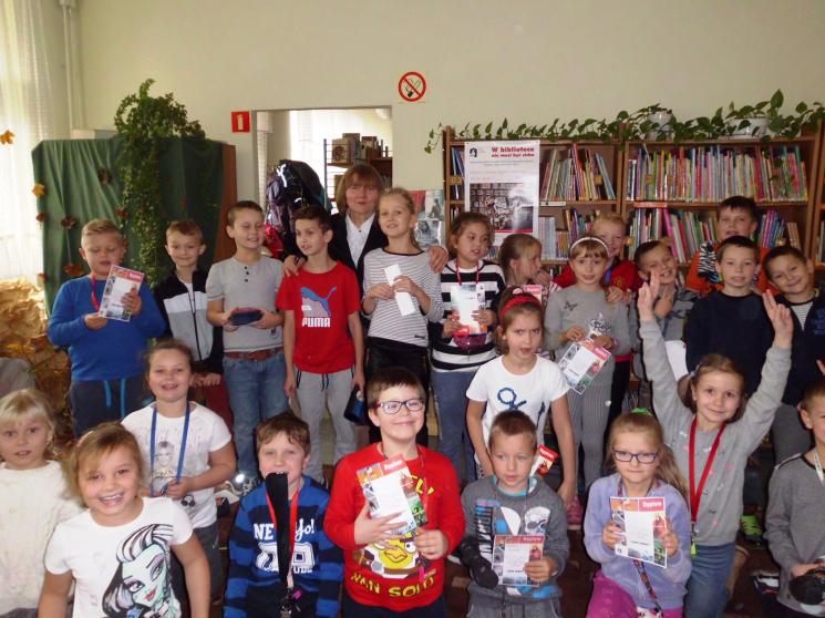 Czytam sobie w bibliotece - Szarka i wilki