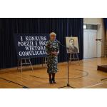zdjęcia z I edycji Konkursu Poezji i Prozy Wiktora Gomulickiego, zastępca starosty