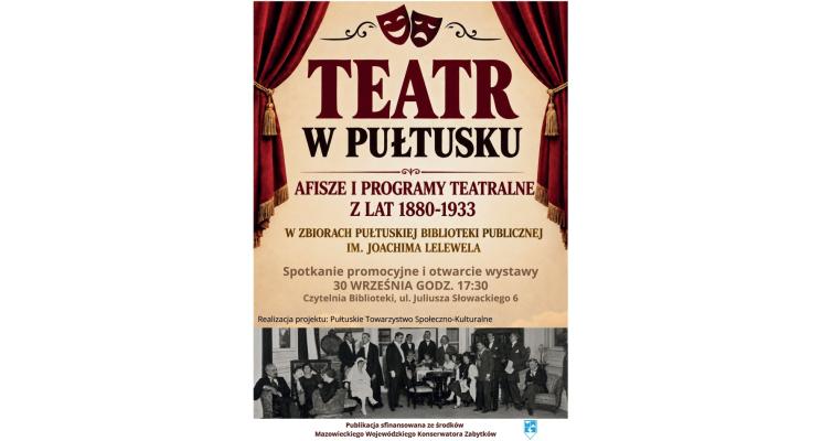 Teatr w Pułtusku zaproszenie 