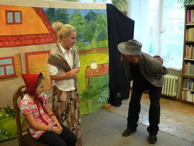 Czerwony Kapturek z wizytą