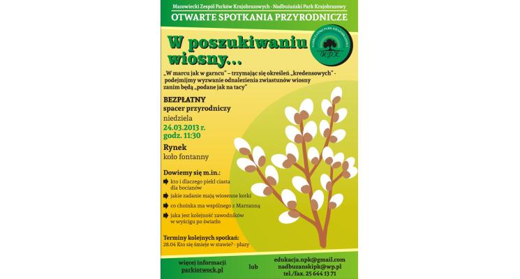 W poszukiwaniu wiosny...