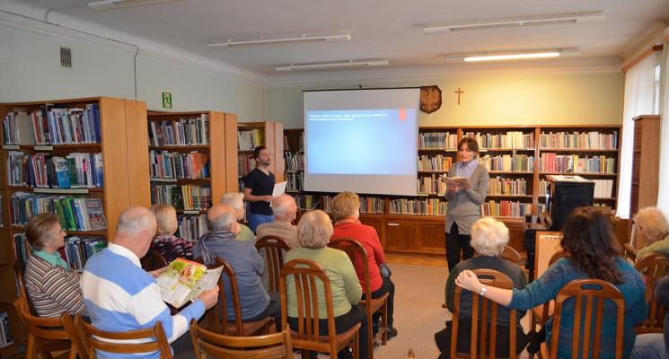 Spotkanie z seniorami Dziennego Domu SENIOR-WIGOR